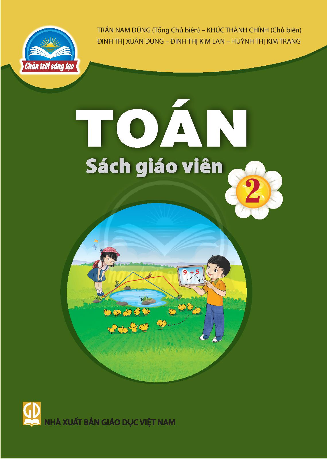 Sách giáo viên Toán 2 – Chân trời sáng tạo 1 Sách giáo viên Toán 2 – Chân trời sáng tạo