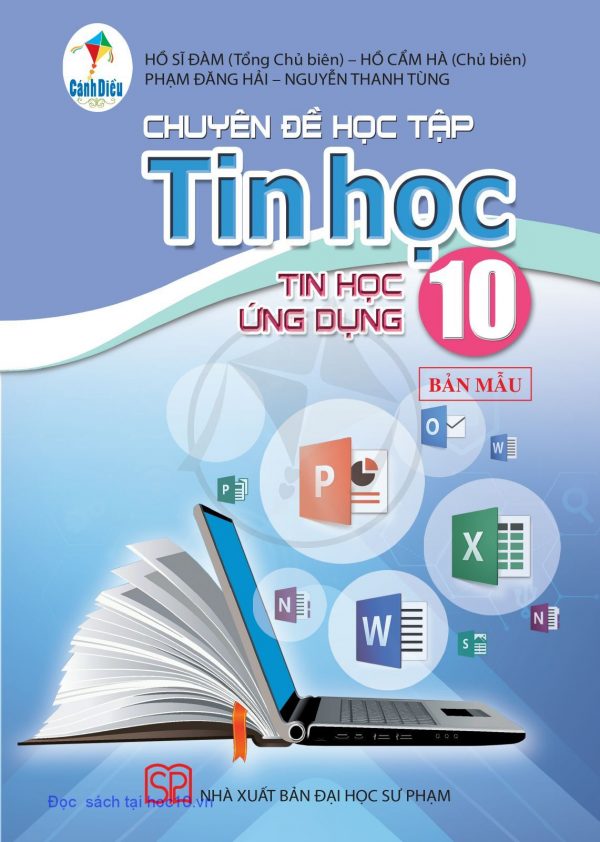 Chuyên đề học tập Tin học ứng dụng 10 Cánh diều