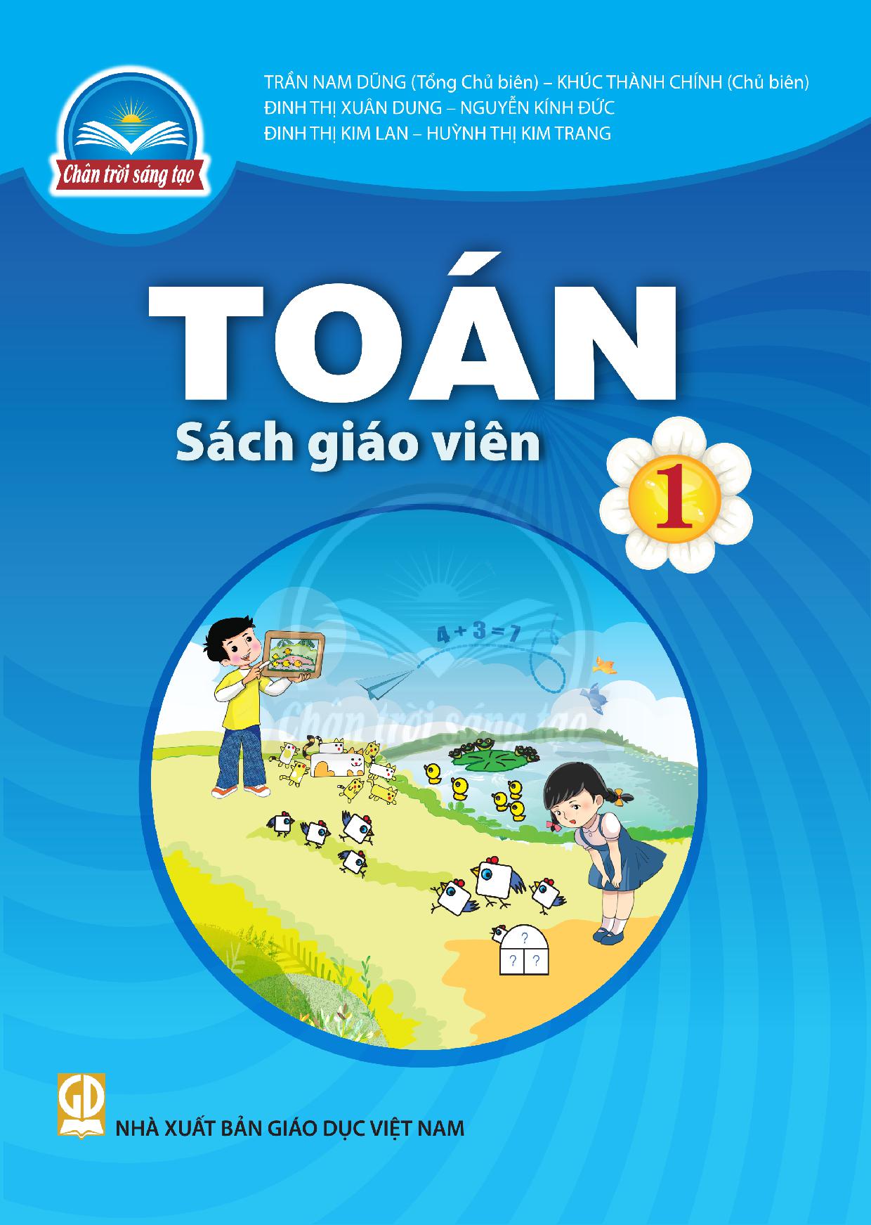 Sách giáo viên Toán 1 Chân trời sáng tạo 1 Sách giáo viên Toán 1 Chân trời sáng tạo