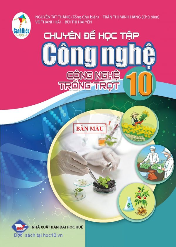 Chuyên đề học Công nghệ trồng trọt 10 – Cánh diều