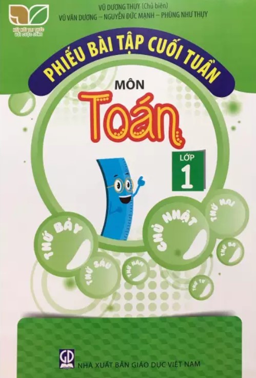 Phiếu bài tập cuối tuần môn Toán lớp 1 Kết nối tri thức