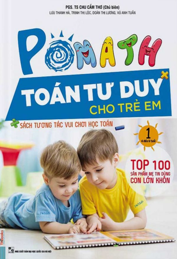 Pomath 1 – Toán Tư Duy Cho Trẻ Em Từ 4 – 6 Tuổi