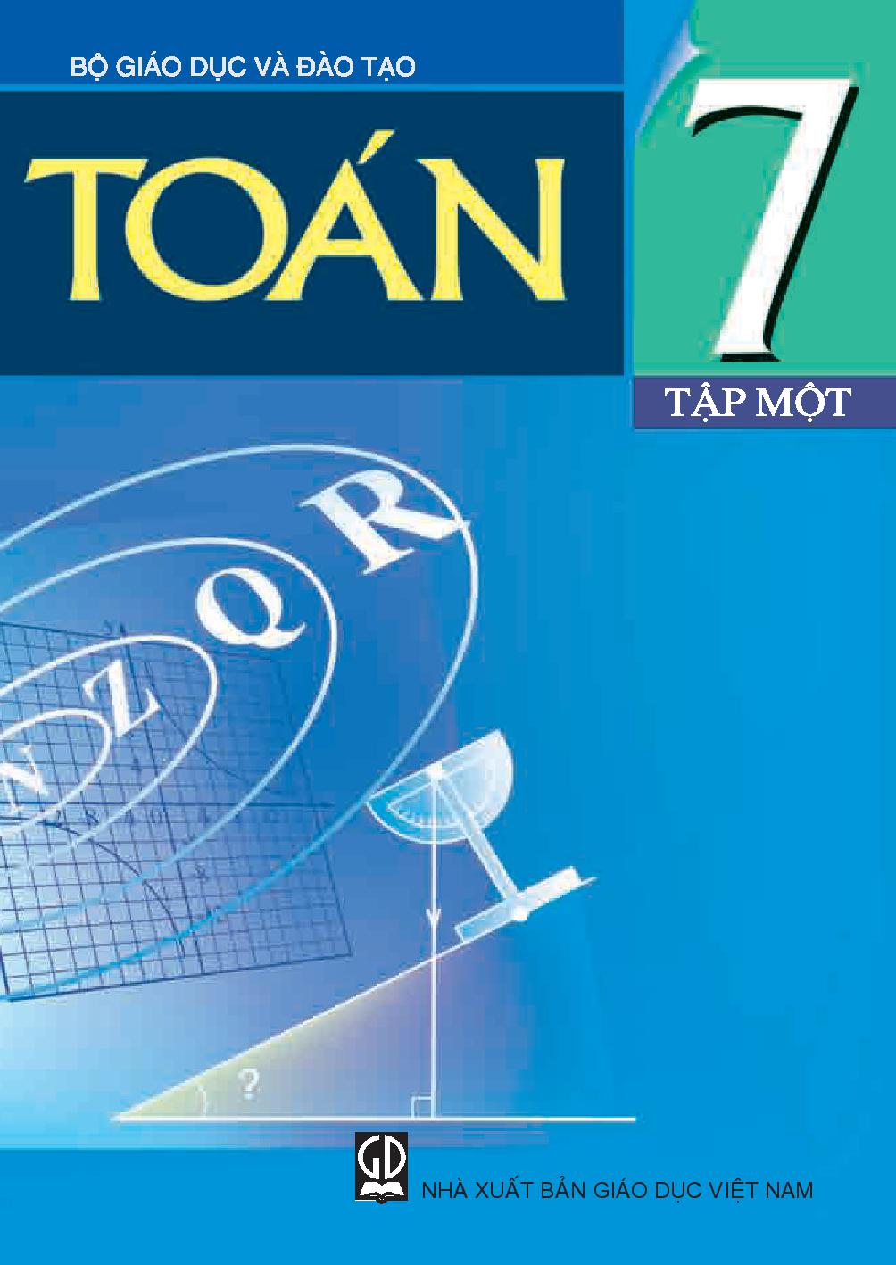 Toán 7 Tập 1 1 Toán 7 Tập 1