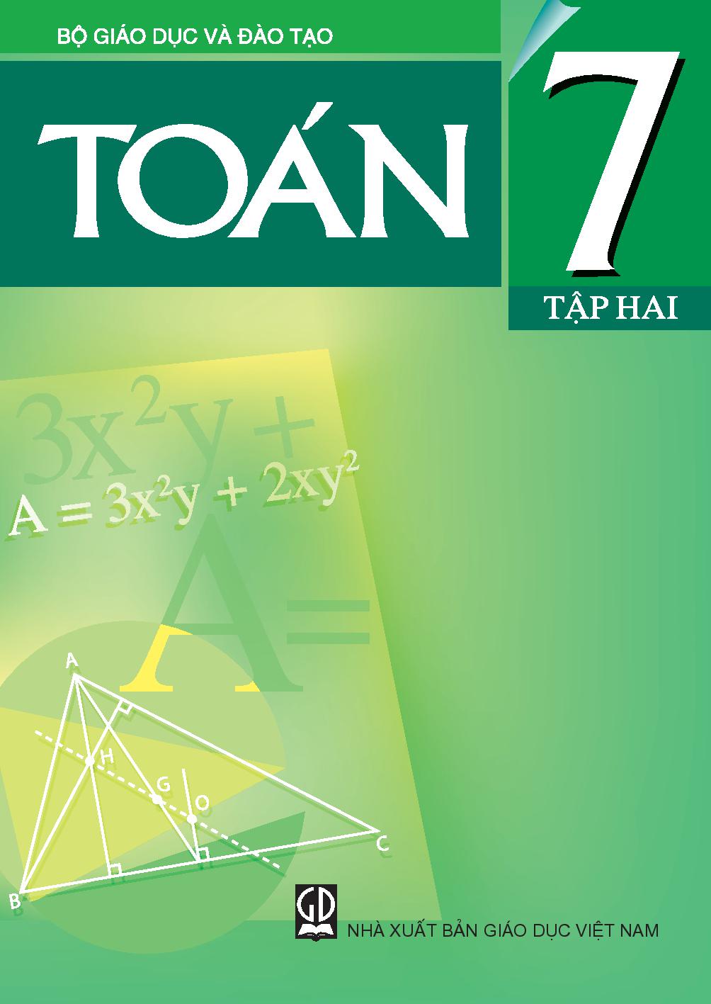 Toán 7 tập 2 1 Toán 7 tập 2