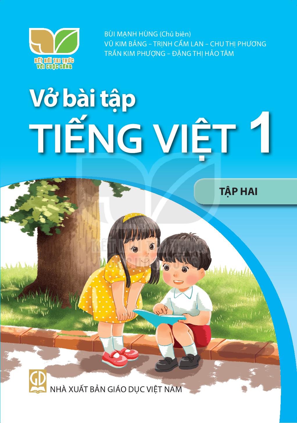 Vở bài tập Tiếng Việt 1 Tập 2 Kết nối tri thức 1 Vở bài tập Tiếng Việt 1 Tập 2 Kết nối tri thức