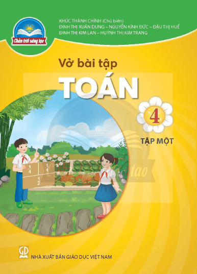 Vở Bài Tập Toán 4 Tập 1 - Chân trời sáng tạo